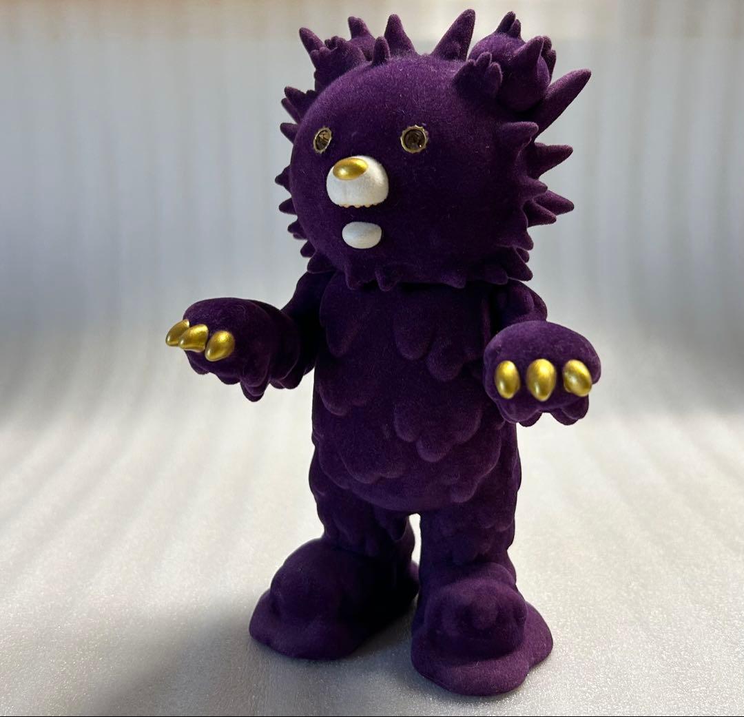 希少 国内5体 INSTINCTOY INC パープルフロッキー ソフビ