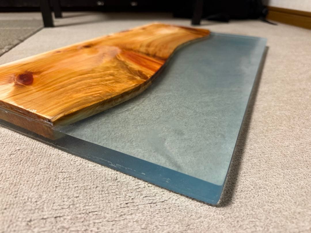 E*S様 レジンテーブル 天板 花台