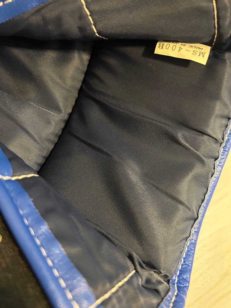 【美品】ウイニング ボクシンググローブ 12oz 青 MS-400B