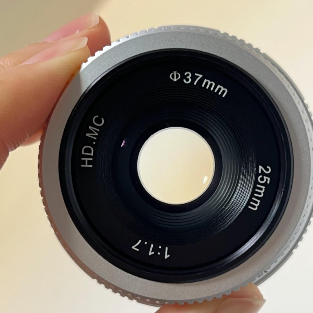 Pergear 25mm f/1.7（富士Xマウント）（付属品多数）（作例あり）