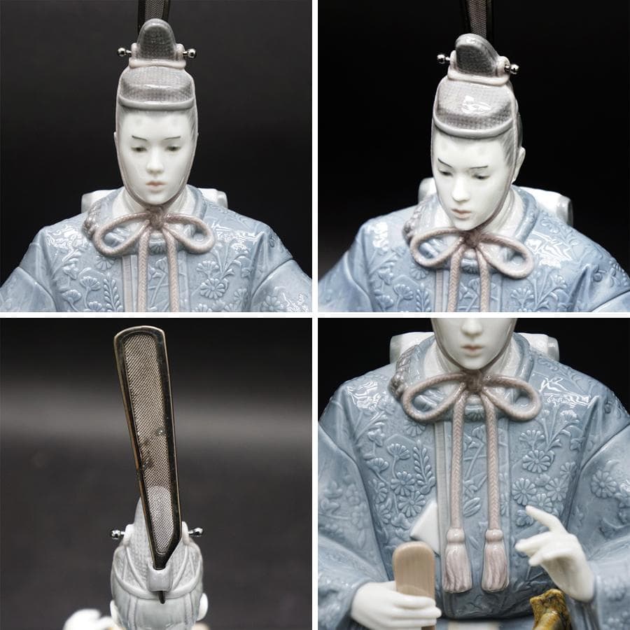 LLADRO リアドロ ひな人形 お雛様 雛人形 共箱 無傷 古美術品