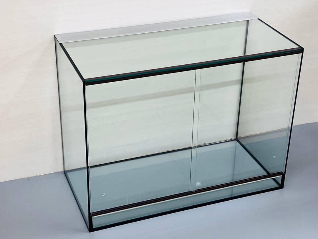 一点商品！特注パルダリウム・テラリウム水槽600×300×360 未使用品