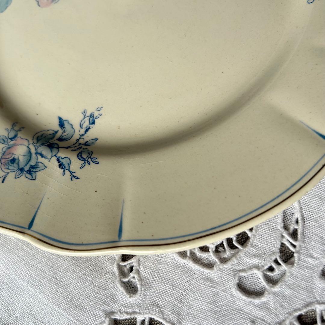 LONGCHAMPS デザート　プレート　b ボタニカル　手彩色