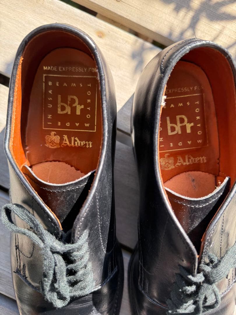 オールデン ビームスプラス別注 53527 カーフ7Ｄマンソンラスト黒