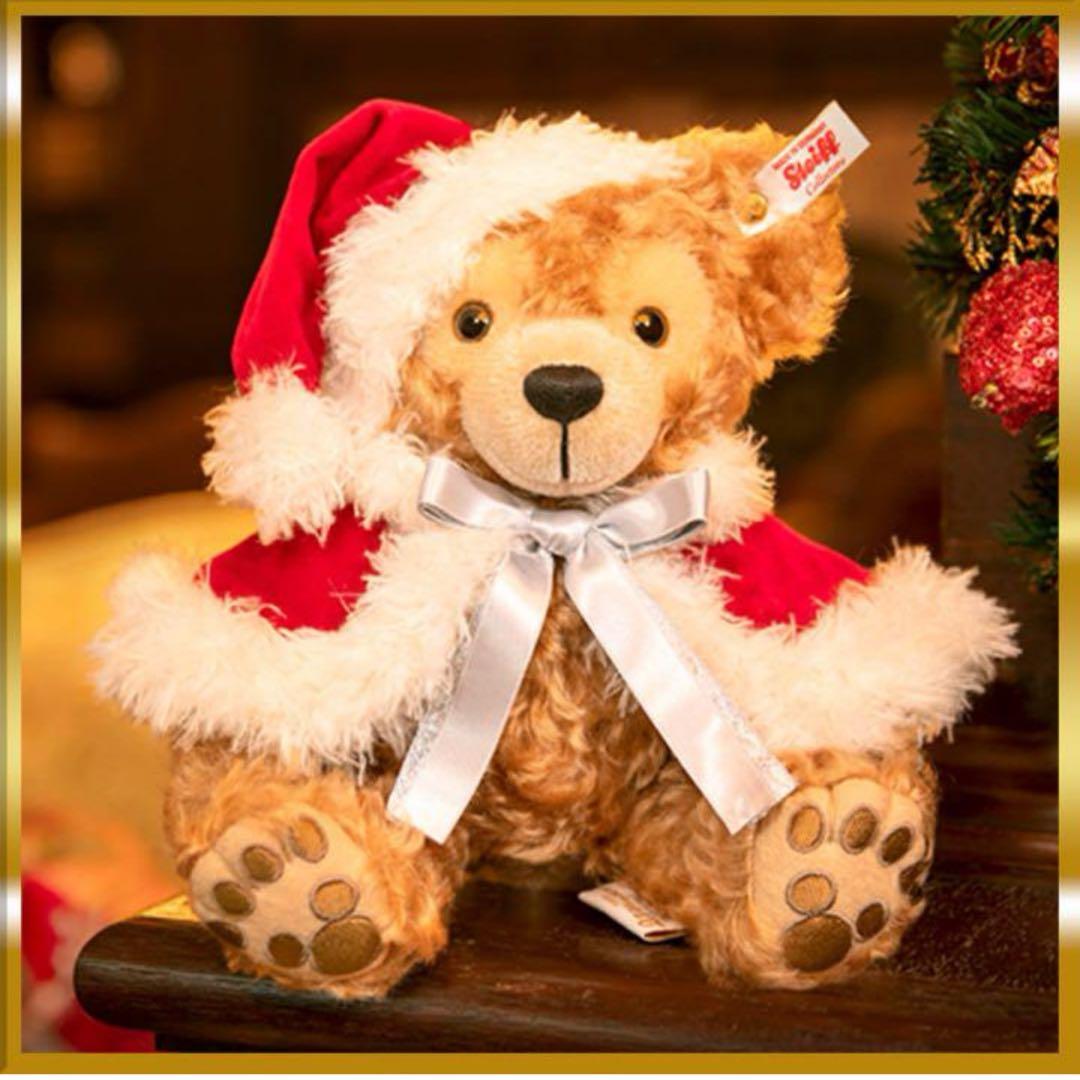 【限定2500体超レア】ダッフィー クリスマス シュタイフ ぬいぐるみ
