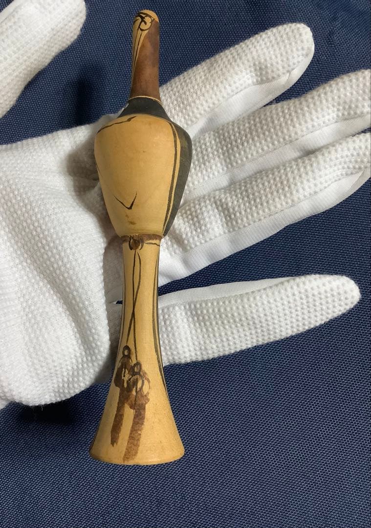 激レア こけし 修道士 修道女 根本勲 約13cm