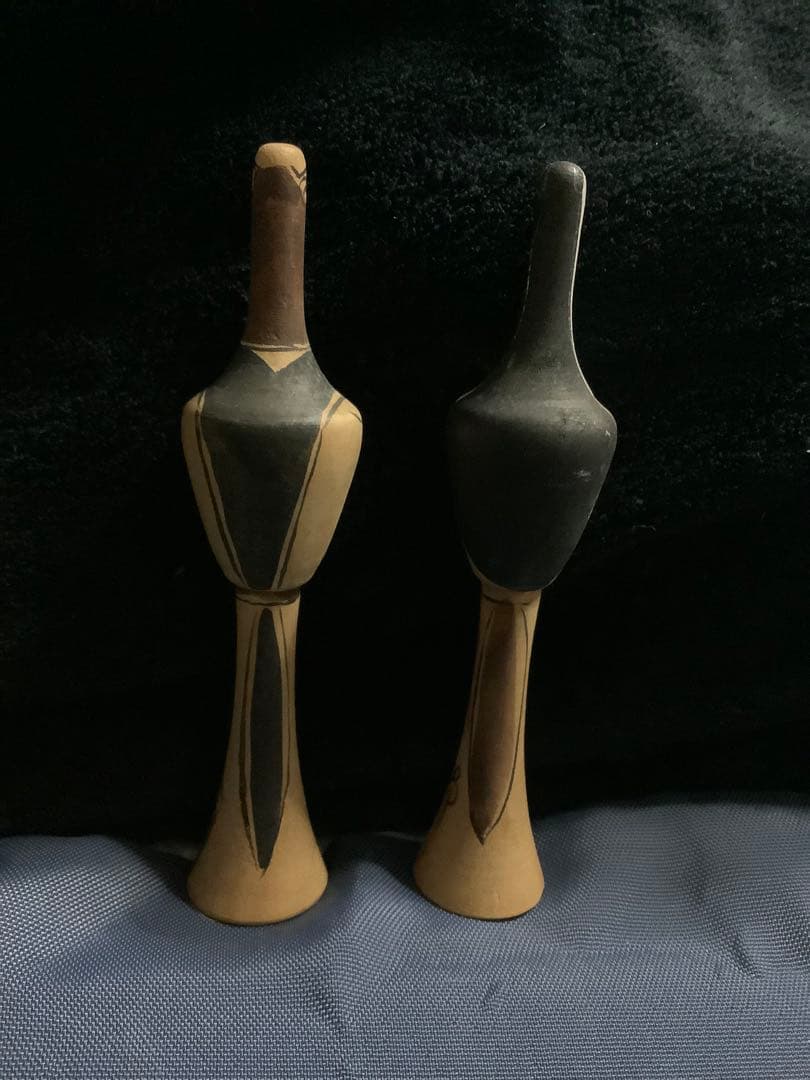 激レア こけし 修道士 修道女 根本勲 約13cm