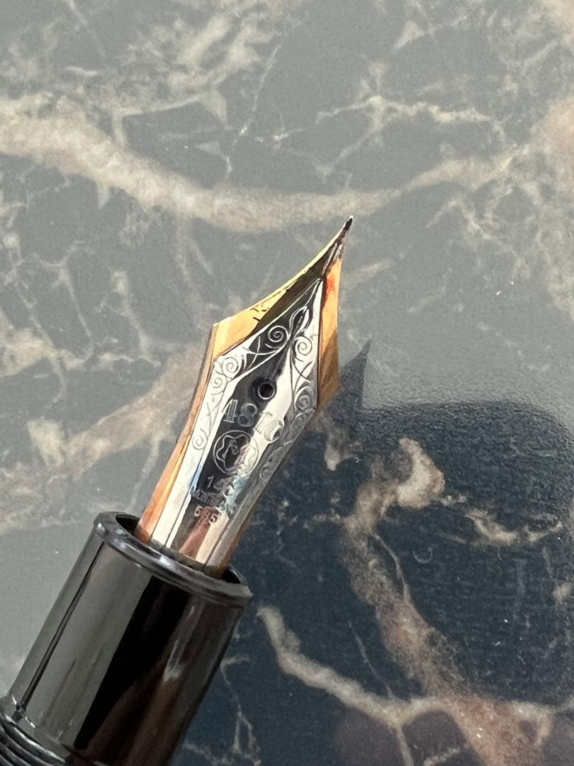 希少　モンブラン149年筆　60〜70年代　14c 585