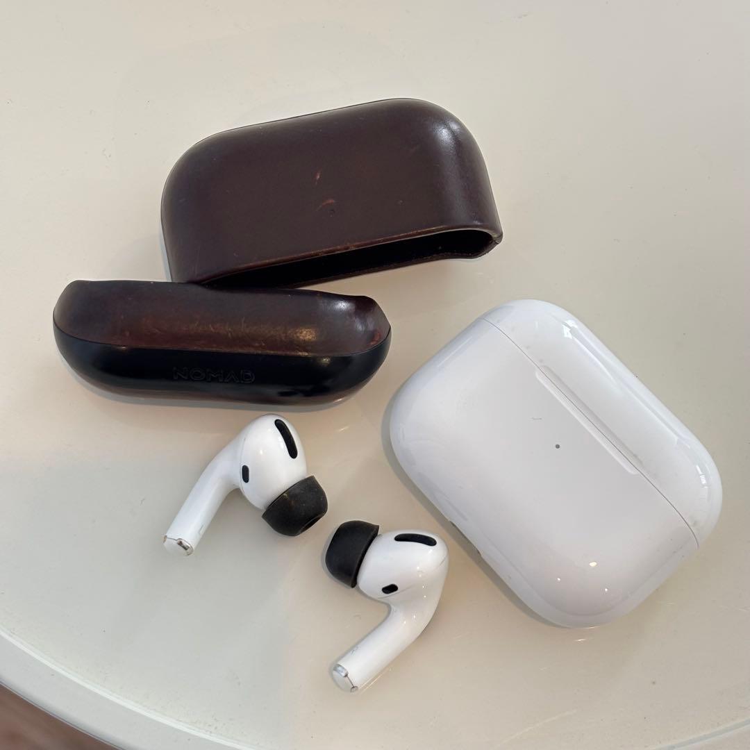 AirPods pro Lightning Nomadケース付き エアポッズプロ