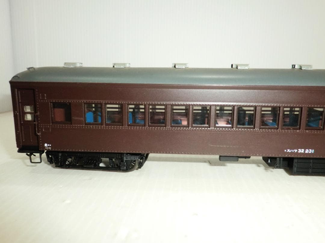 HOゲージ 天賞堂 32系国鉄旧客車 スハフ32形 北海道タイプ　室内灯付