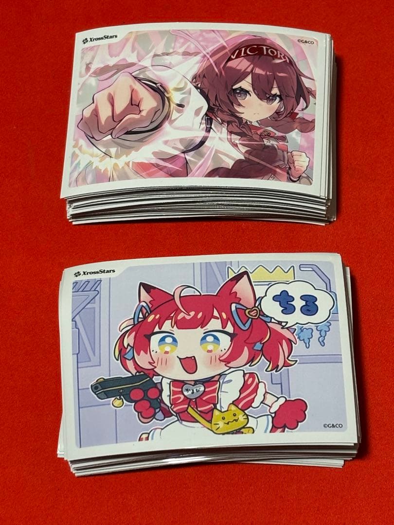 クロスタ　第2弾　SR以下4コン　スリーブ66枚セット　XrossStars ②