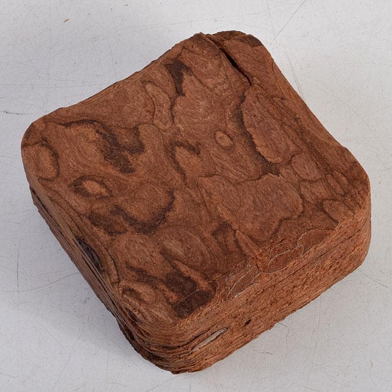 茶道具　松皮香合　表千家 十二代 宗左（惺斎）花押　共箱　V　8834