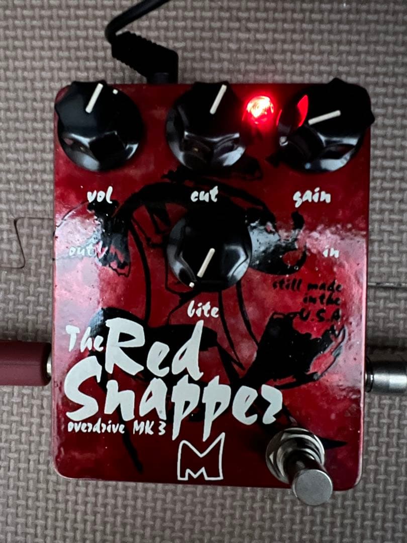 ギター Menatone The Red Snapper overdrive MK 3