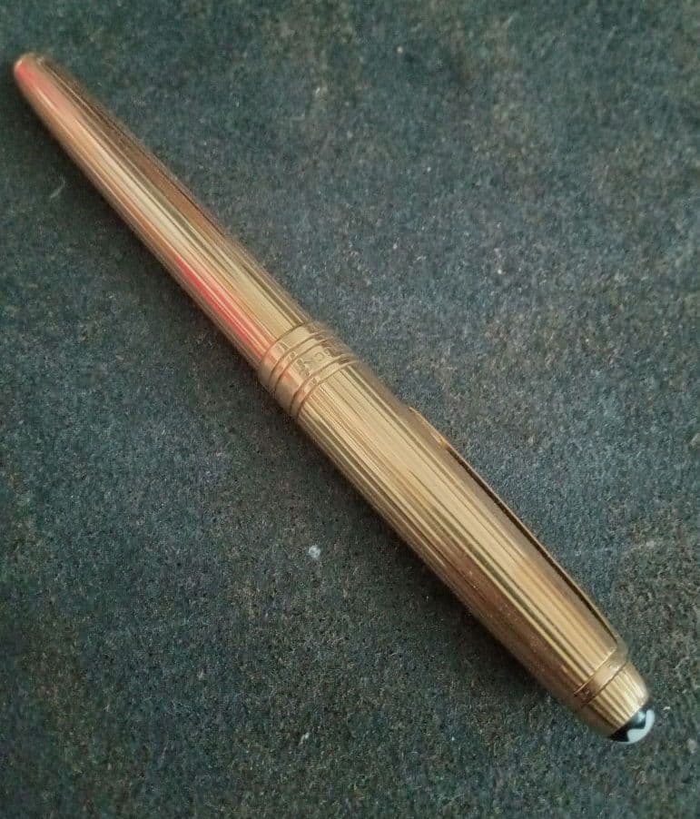 モンブラン 18金無垢 万年筆 マイスターシュテュック1447 ジャンク品