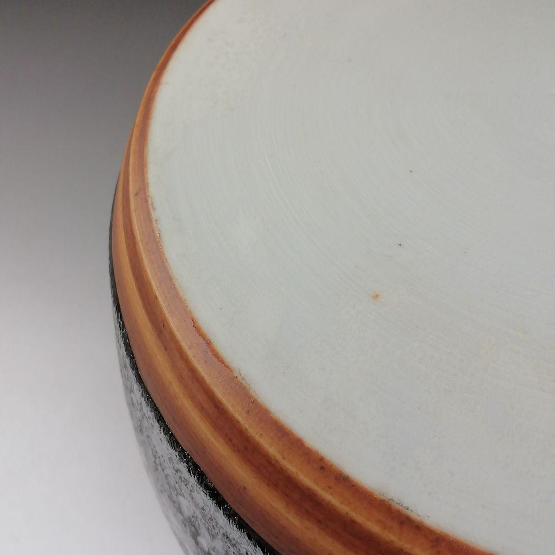 Ｔ７４０　水指　『前田泰昭 作』　共箱　茶道具