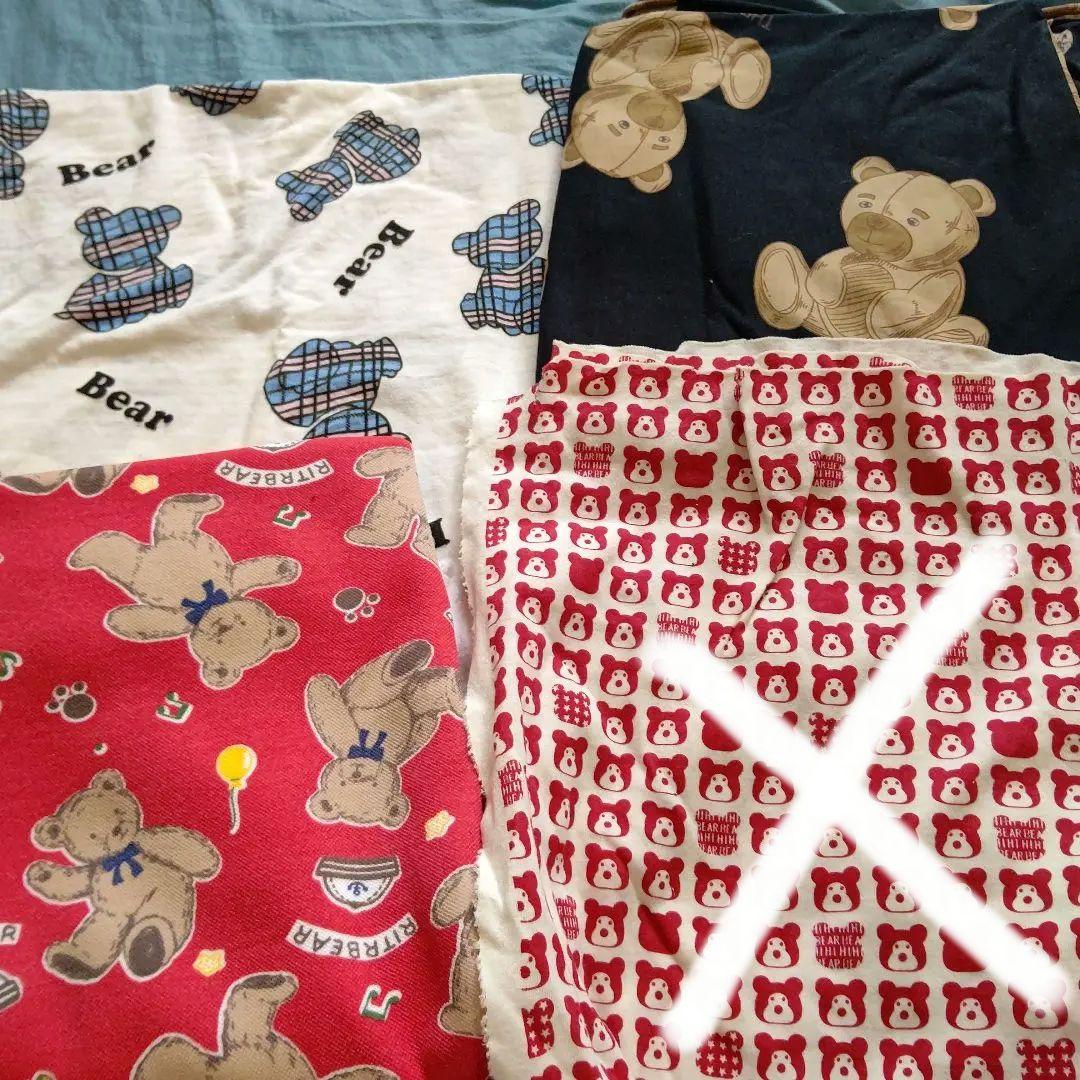 犬服 クマ柄 オーダー可能生地 パート1