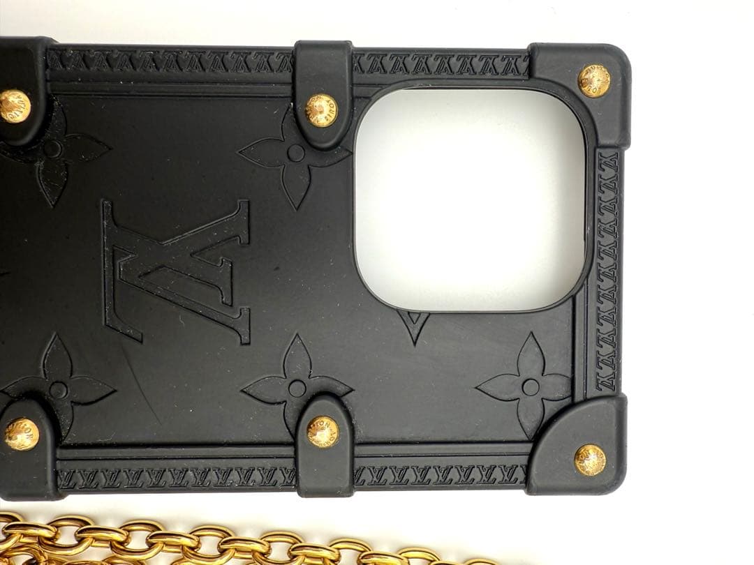 ルイヴィトン モノグラム リ トランク iPhone 14Pro対応 ケース