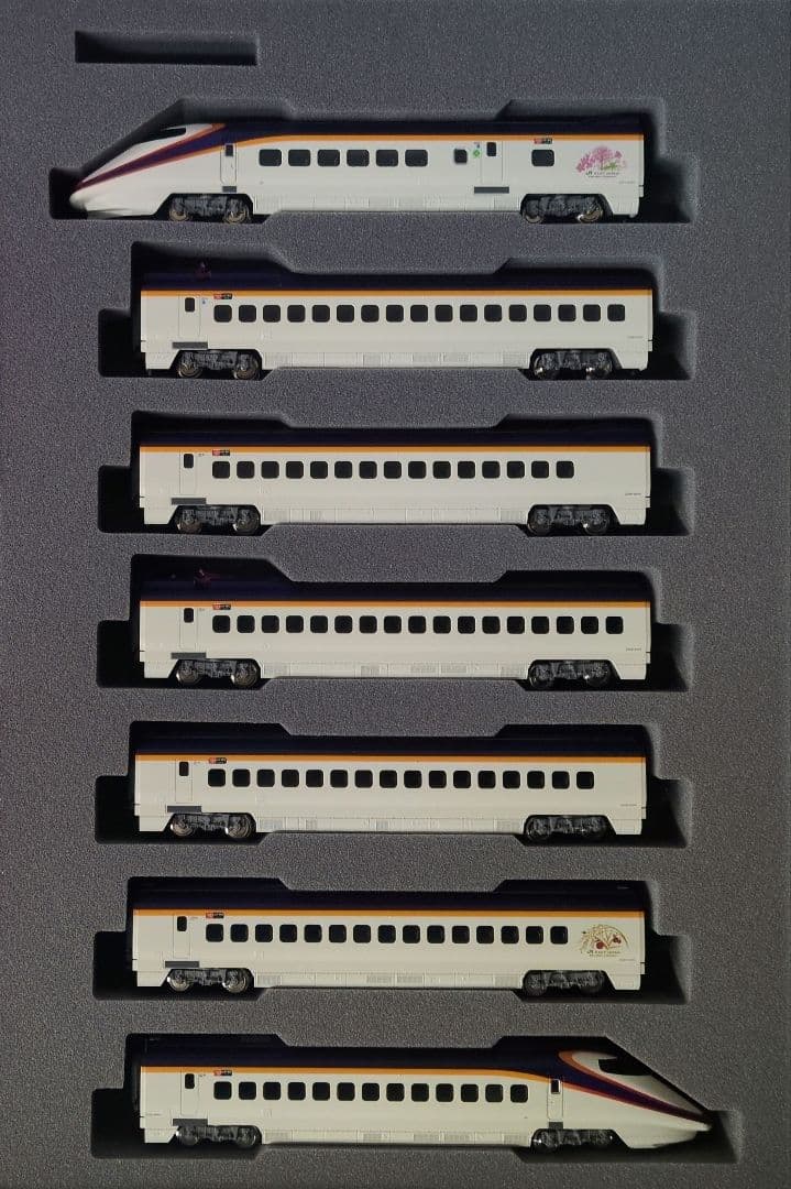 鉄道模型 E3系2000番台 つばさ 新塗装　　7両セット