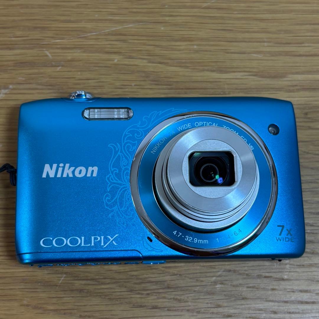 Nikon COOLPIX S3500 オリエンタルブルー　デジタルカメラ