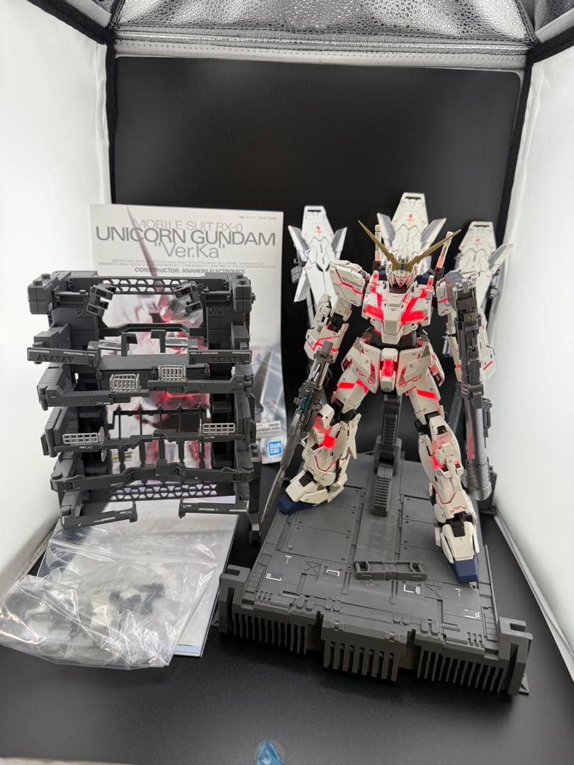 MGEXユニコーンガンダム　ガンプラ