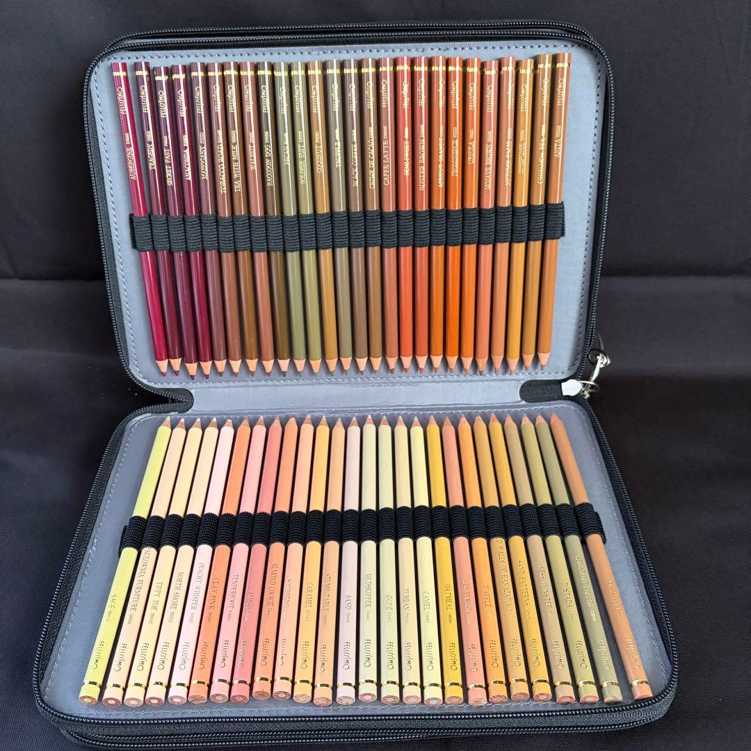 フェリシモ500色の色鉛筆/第1世代国産品