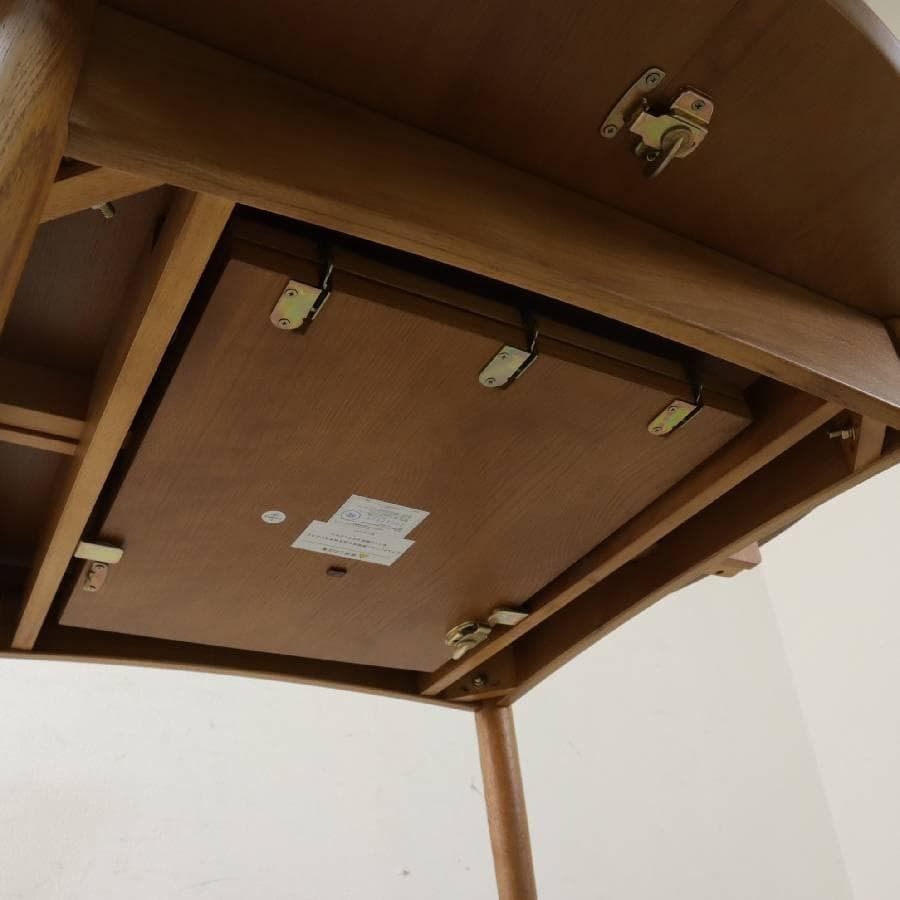 値下 展示美品 24年ウニコ ブレナ エクステンションテーブル Φ1100 伸縮