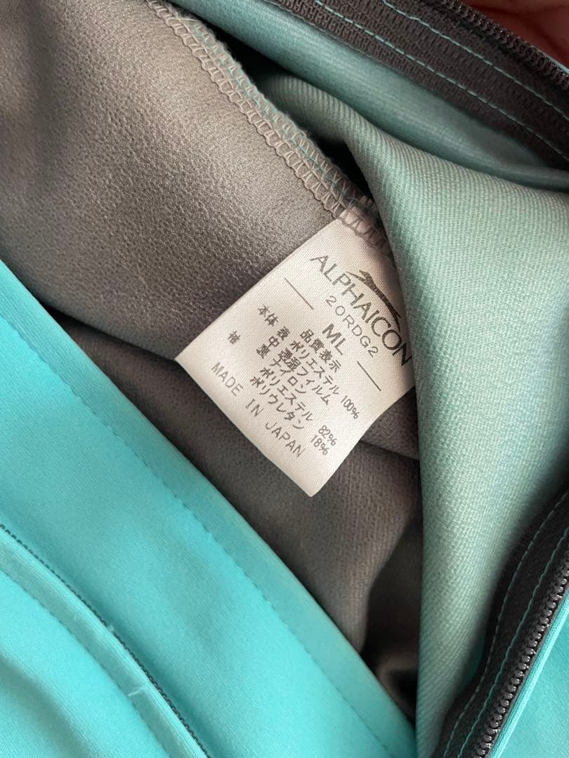 【ALPHAICON】 レインドッグガード サイズ ML ミント