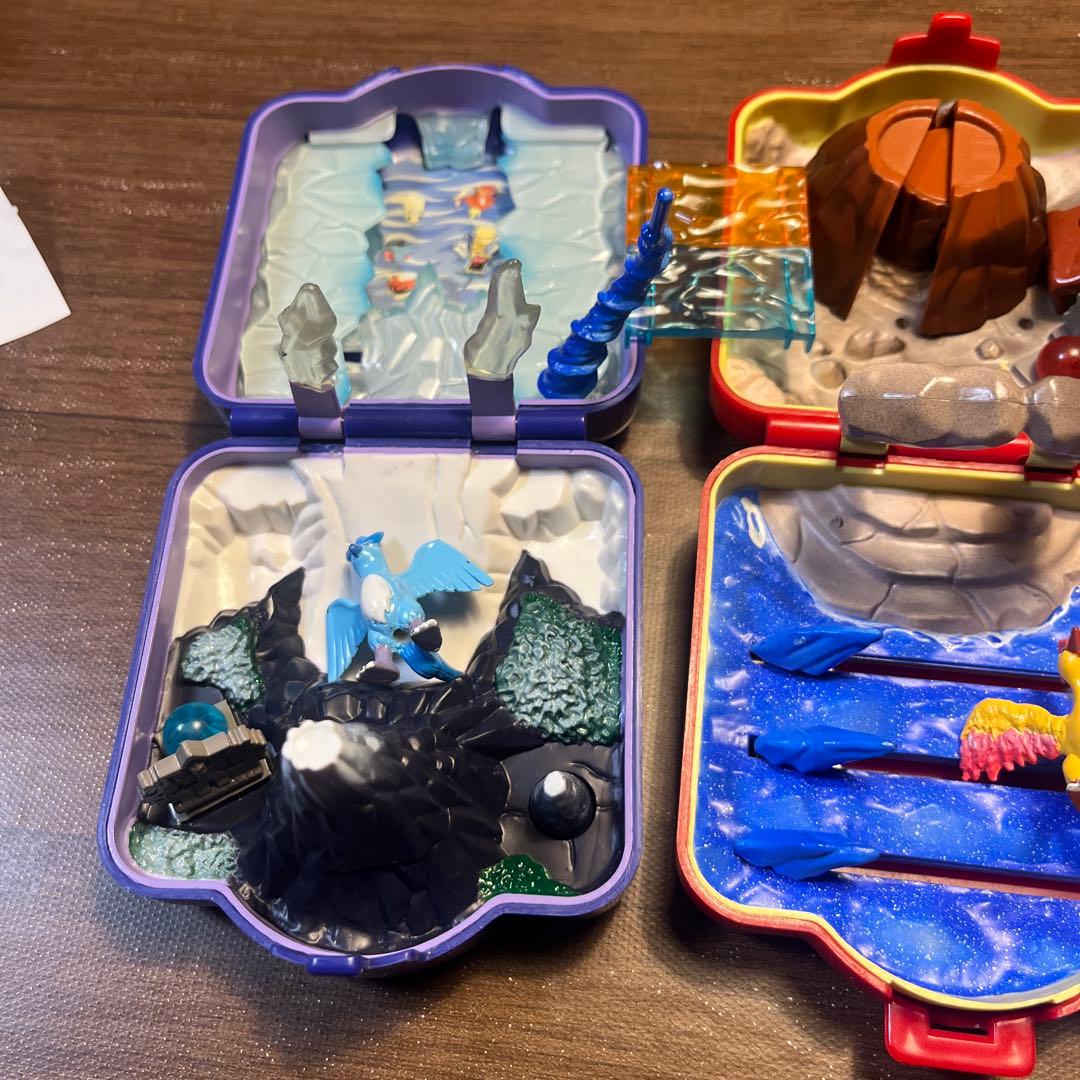 ちびポケハウス　フリーザー　ファイヤー　ピッピ　こだっく　ポケモン