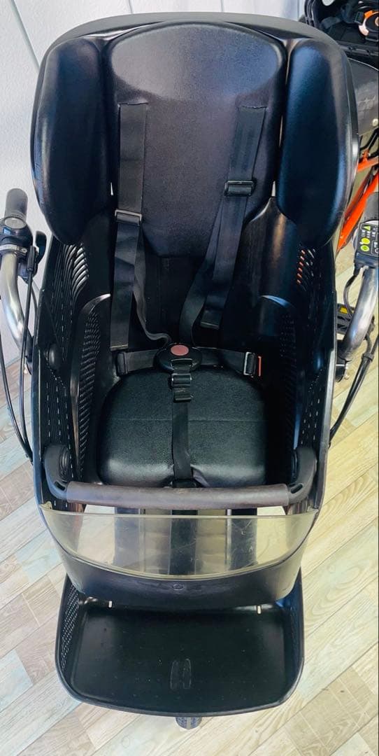 3059ブリヂストン8.7アンペア3人乗り対応子供乗せ　電動アシスト自転車