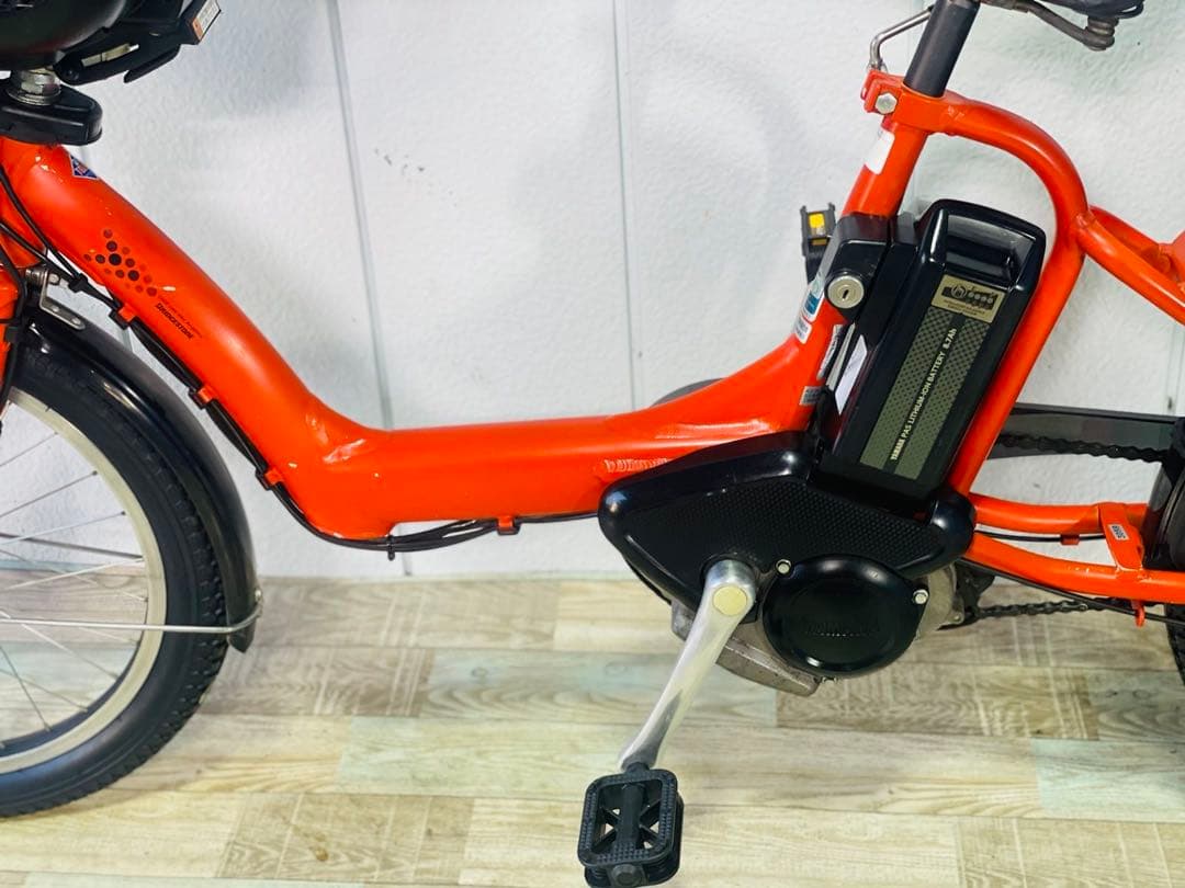 3059ブリヂストン8.7アンペア3人乗り対応子供乗せ　電動アシスト自転車