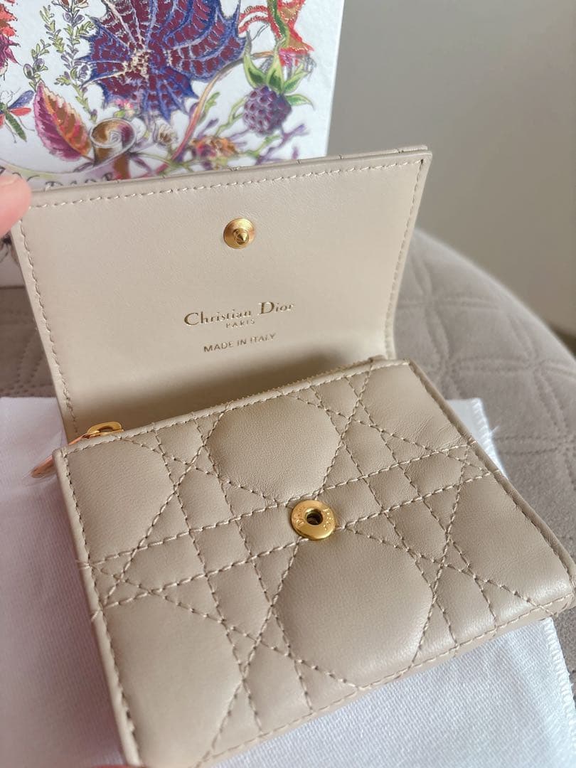 よーこ♡Dior Jolie Hibiscus 三つ折り財布