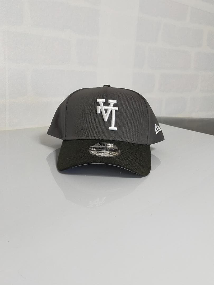 【9FORTY A-Frame】LAドジャース　逆ロゴ グラファイト＆ブラック