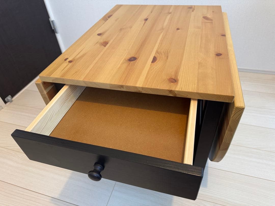 Kafka様用IKEA ARKELSTORP 木製　折りたたみ　コーヒーテーブル