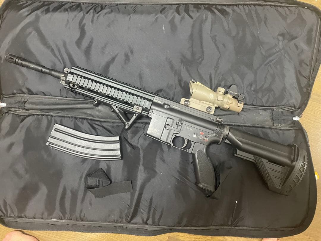 東京マルイ 次世代　HK416D 箱　バッテリー　充電器付き