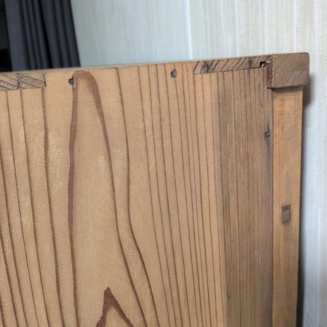 ブロカント古道具ビィンテージキャビネット ガラス扉付き