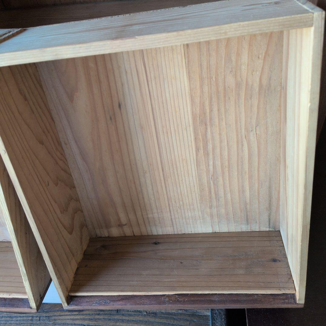 ブロカント古道具ビィンテージキャビネット ガラス扉付き