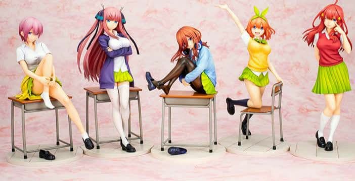 新品未開封 五体 五等分の花嫁 フィギュア コトブキヤ