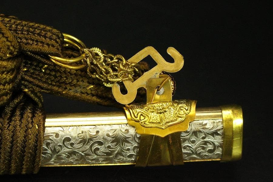 武具甲冑 ミニチュア 飾太刀 日本刀(A979)