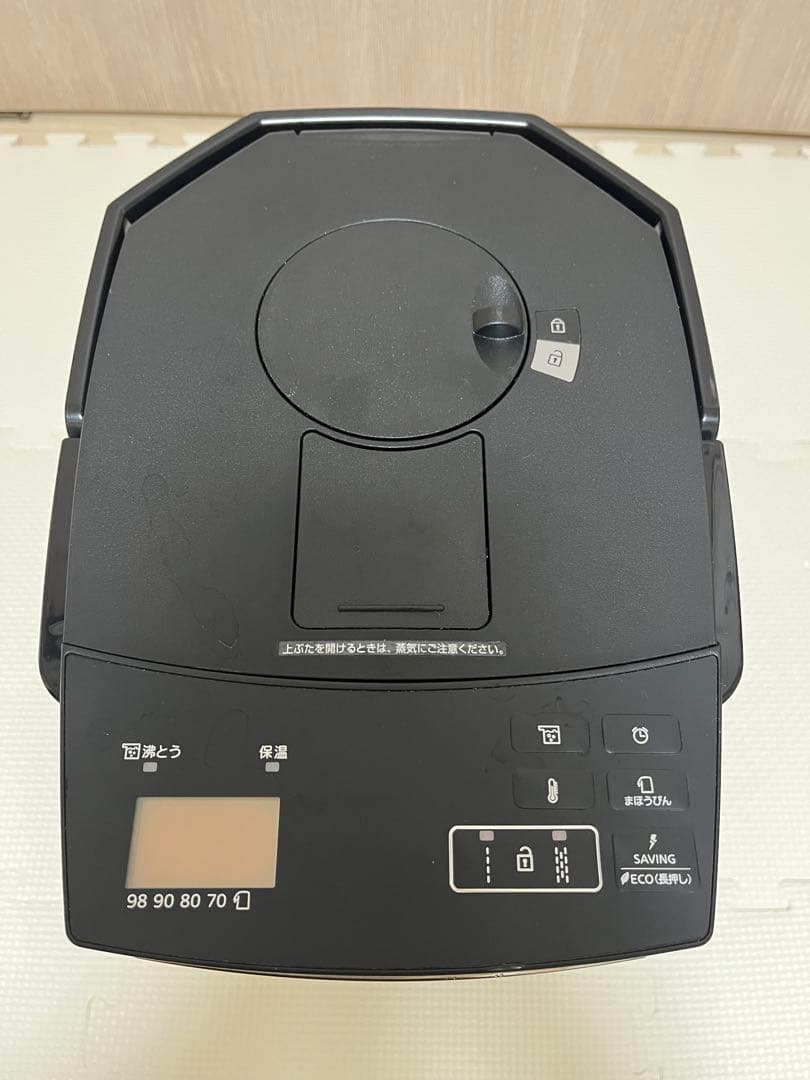 電気ポット タイガー 蒸気レスVE電気まほうびん とく子さん