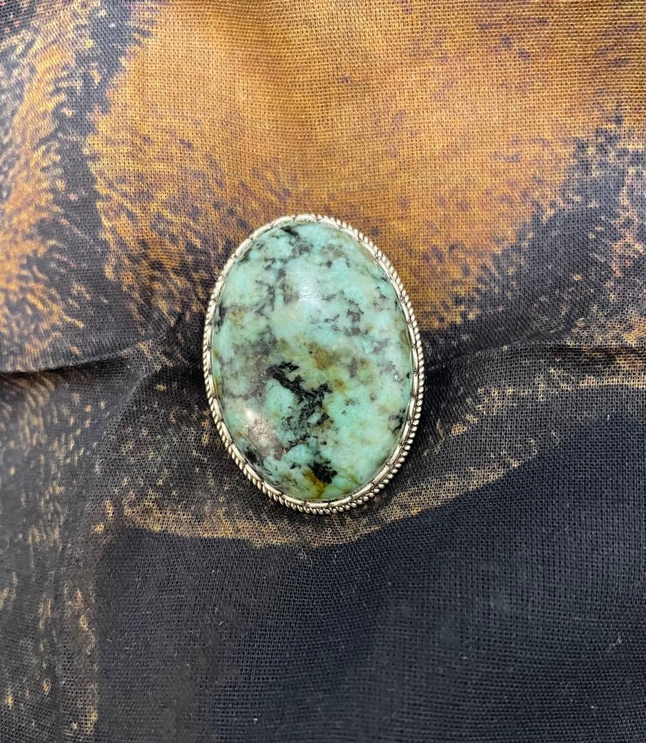 rrl ダブルアールエル　ターコイズ　スカーフリング バンダナスライダー