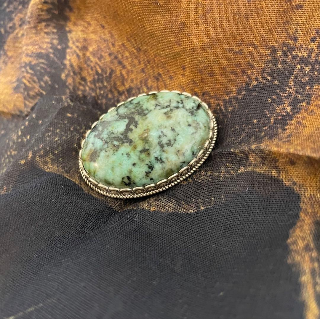 rrl ダブルアールエル　ターコイズ　スカーフリング バンダナスライダー