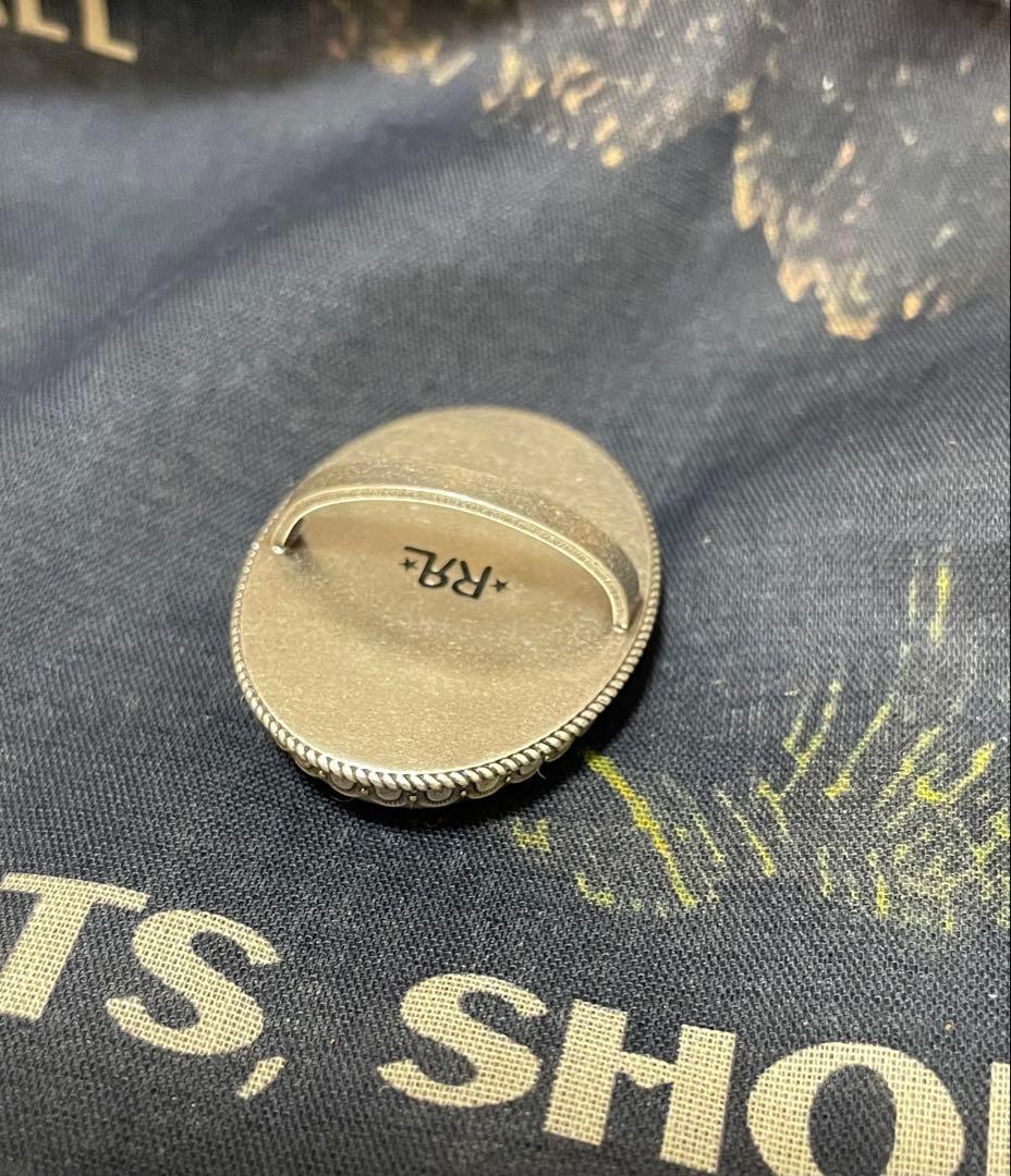 rrl ダブルアールエル　ターコイズ　スカーフリング バンダナスライダー