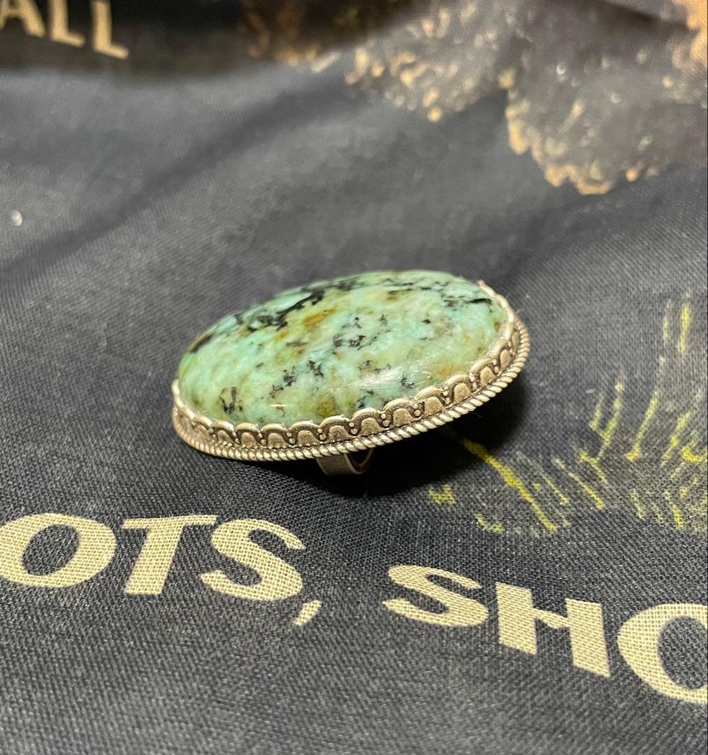 rrl ダブルアールエル　ターコイズ　スカーフリング バンダナスライダー