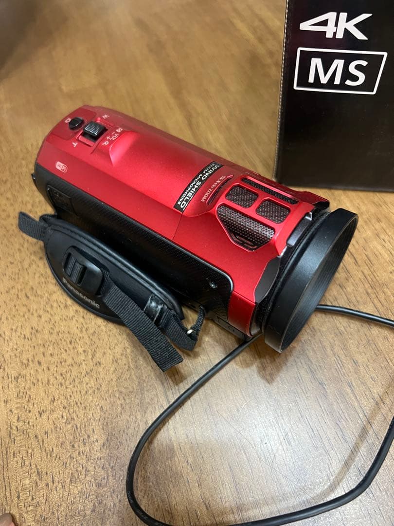 ジャンク品 Panasonic 4K ビデオカメラ HC-VX992MS-R