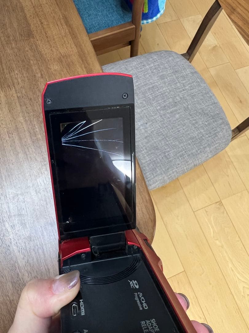 ジャンク品 Panasonic 4K ビデオカメラ HC-VX992MS-R