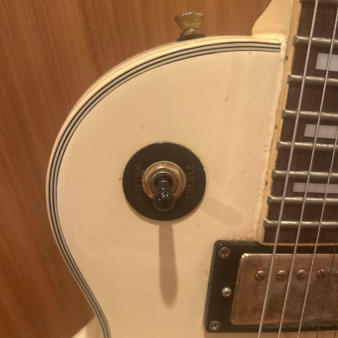 Photo Genic エレキギター 白 ハムバッカー搭載