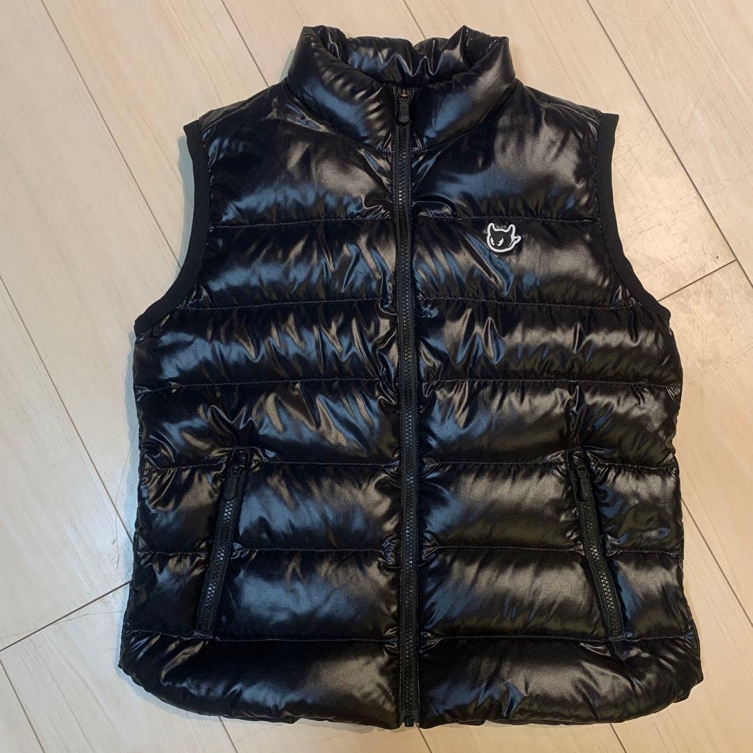 waac レディース　ダウンベスト　黒　秋冬　サイズ3（L相当）