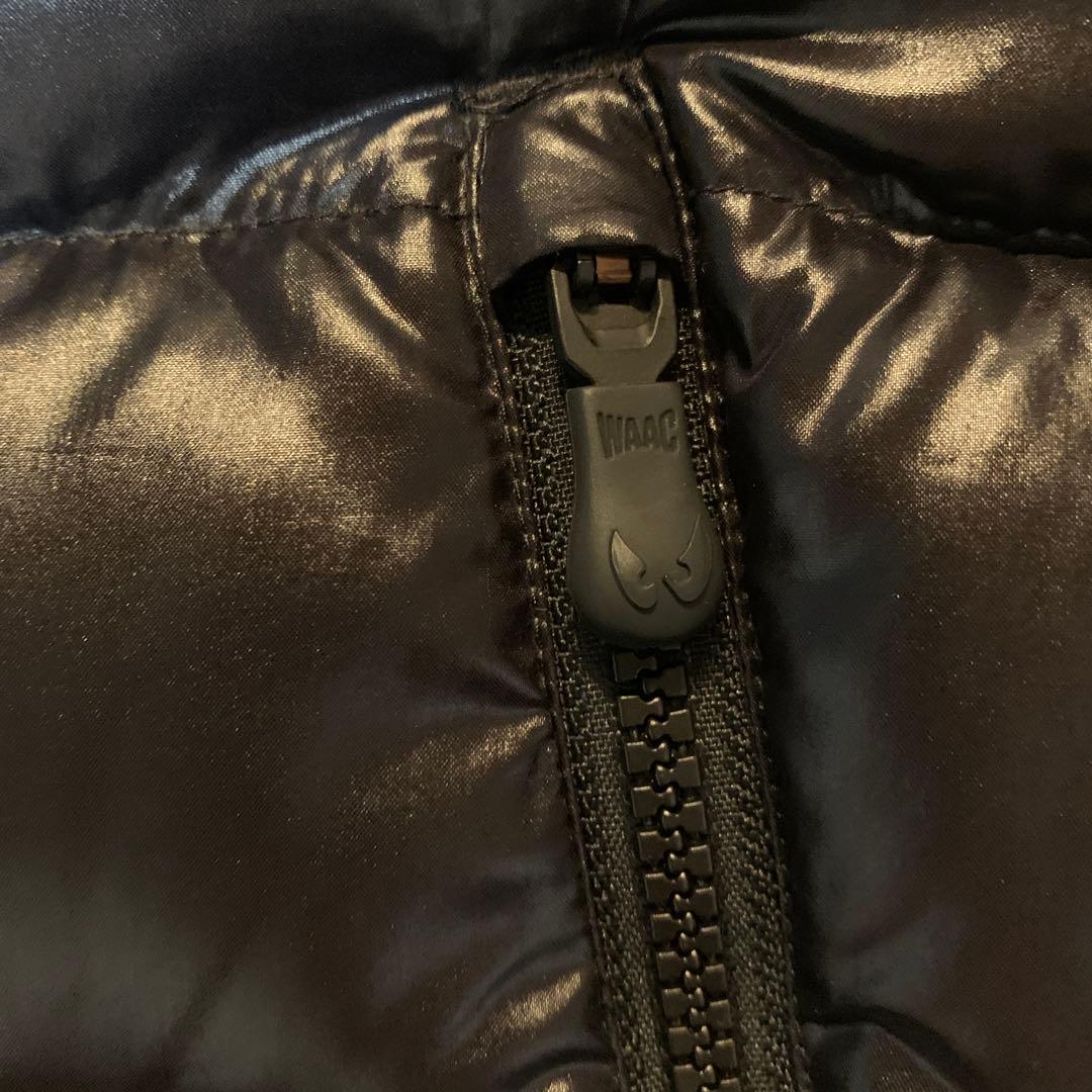 waac レディース　ダウンベスト　黒　秋冬　サイズ3（L相当）