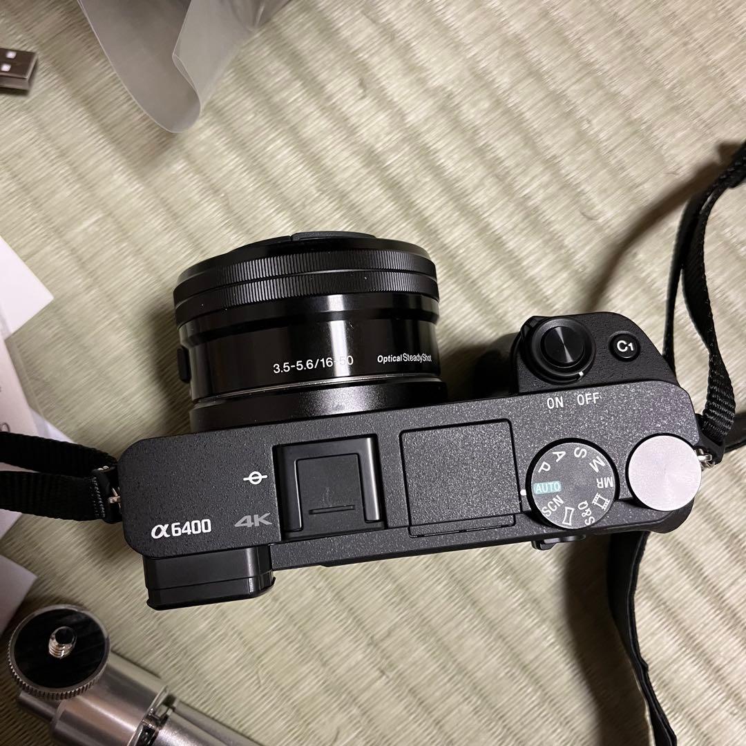 SONY α6400D ミラーレスカメラ 16-50mmレンズ付き