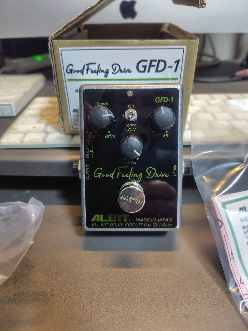 【美品】ALBIT GFD-1 ギター　ベース　歪みエフェクター